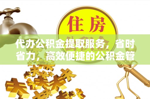湾里代办公积金提取服务，省时省力，高效便捷的公积金管理方案