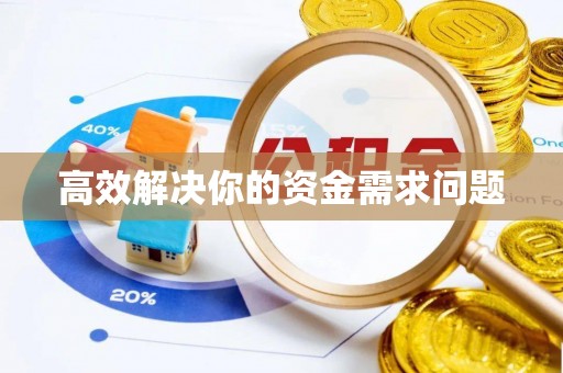 湾里高效解决你的资金需求问题
