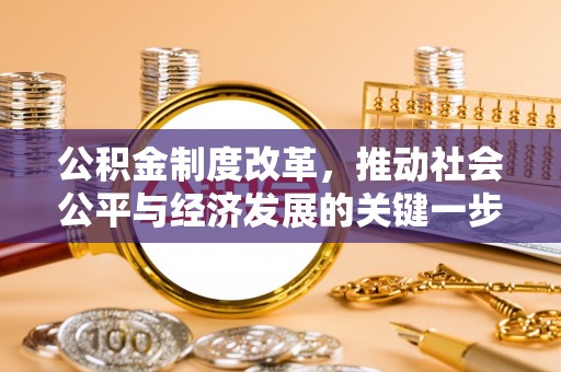 湾里公积金制度改革，推动社会公平与经济发展的关键一步
