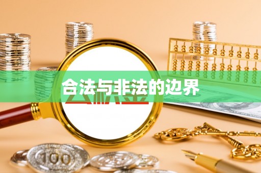 湾里合法与非法的边界