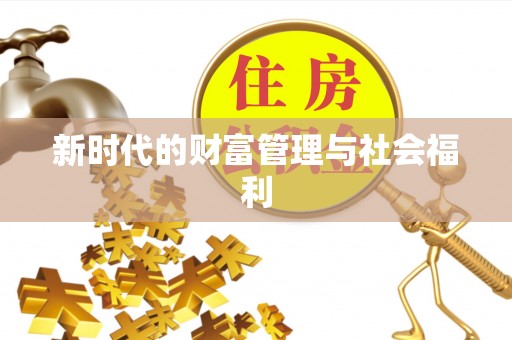 湾里新时代的财富管理与社会福利