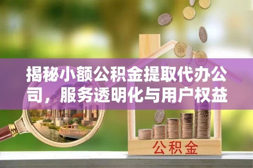 湾里揭秘小额公积金提取代办公司，服务透明化与用户权益保障