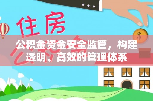 湾里公积金资金安全监管，构建透明、高效的管理体系