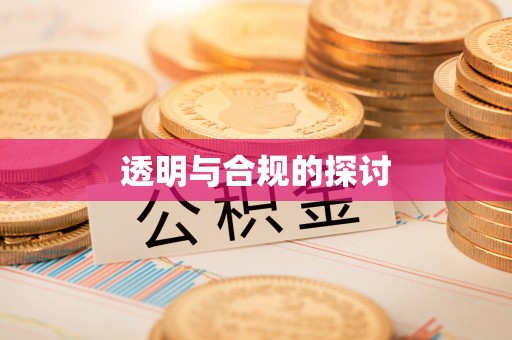 湾里透明与合规的探讨