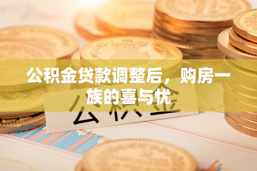 湾里公积金贷款调整后，购房一族的喜与忧