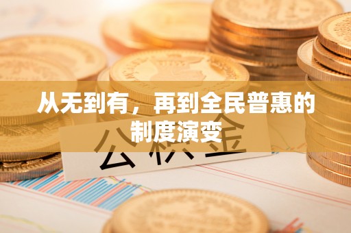 湾里从无到有，再到全民普惠的制度演变