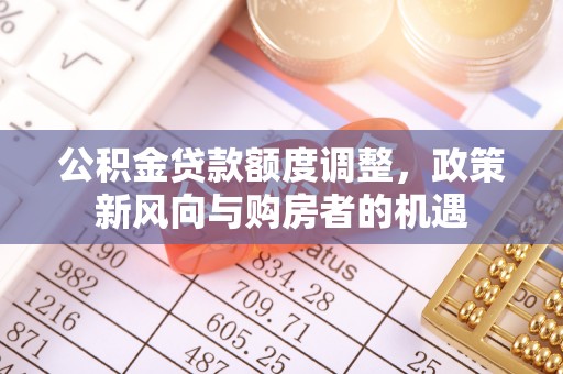 湾里公积金贷款额度调整，政策新风向与购房者的机遇