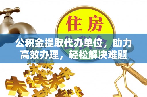湾里公积金提取代办单位，助力高效办理，轻松解决难题
