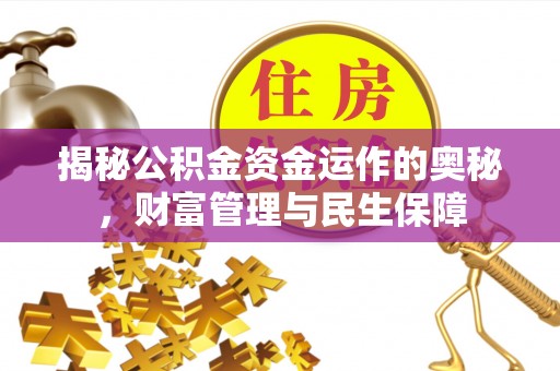 湾里揭秘公积金资金运作的奥秘，财富管理与民生保障