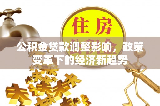 湾里公积金贷款调整影响，政策变革下的经济新趋势