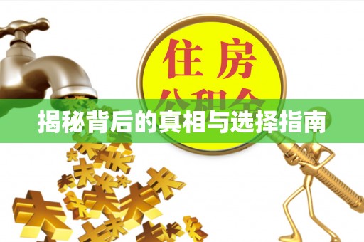 湾里揭秘背后的真相与选择指南