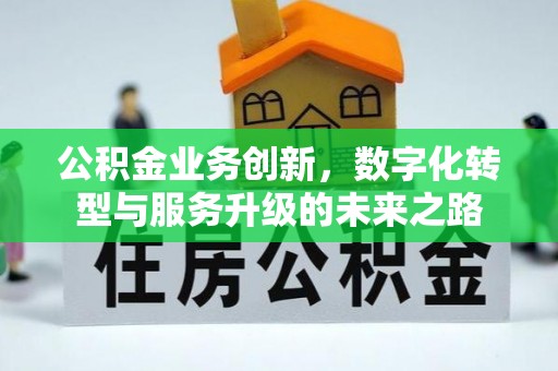 湾里公积金业务创新，数字化转型与服务升级的未来之路