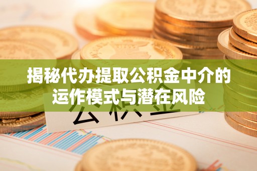 湾里揭秘代办提取公积金中介的运作模式与潜在风险