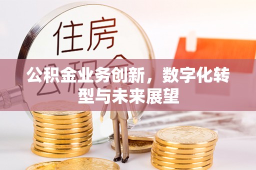 湾里公积金业务创新，数字化转型与未来展望