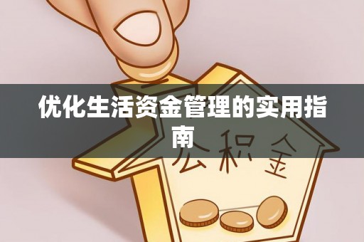 湾里优化生活资金管理的实用指南