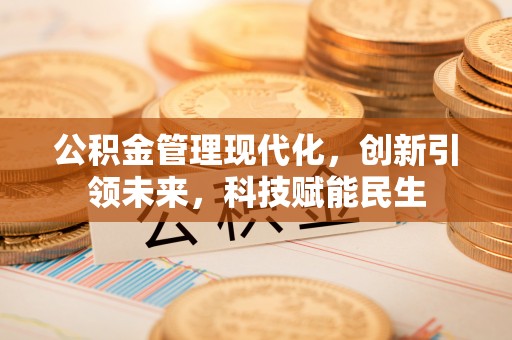 湾里公积金管理现代化，创新引领未来，科技赋能民生