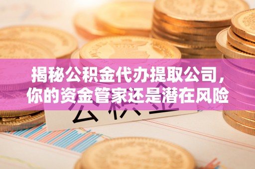 湾里揭秘公积金代办提取公司，你的资金管家还是潜在风险？