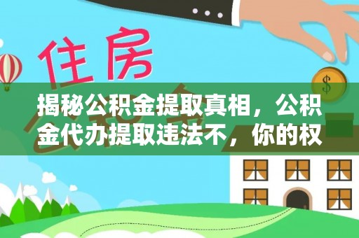 湾里揭秘公积金提取真相，公积金代办提取违法不，你的权益如何保障？