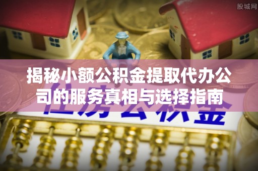 湾里揭秘小额公积金提取代办公司的服务真相与选择指南
