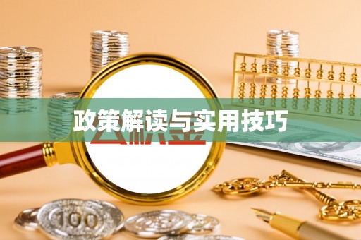 湾里政策解读与实用技巧