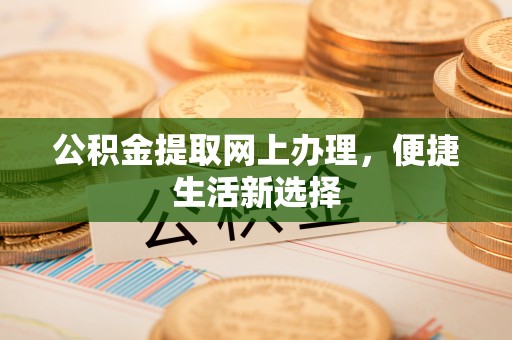 湾里公积金提取网上办理，便捷生活新选择