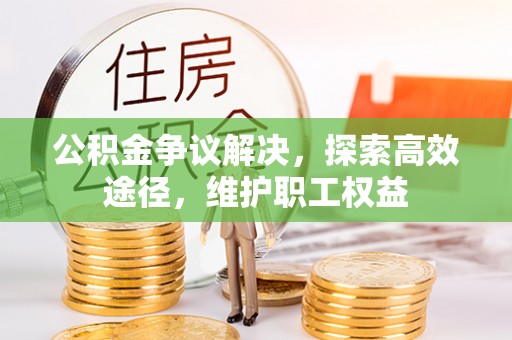 湾里公积金争议解决，探索高效途径，维护职工权益