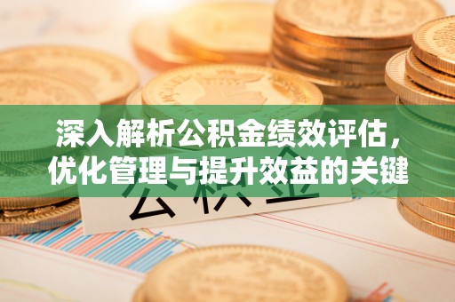 湾里深入解析公积金绩效评估，优化管理与提升效益的关键路径