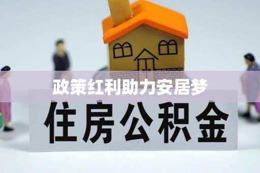 湾里政策红利助力安居梦