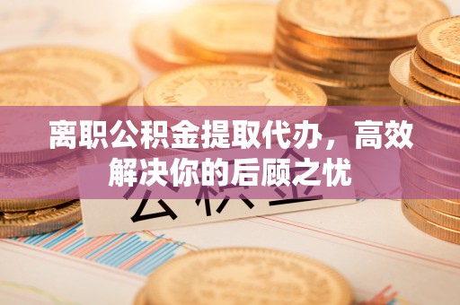 湾里离职公积金提取代办，高效解决你的后顾之忧