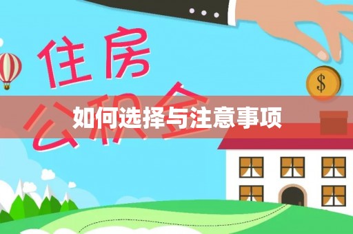 湾里如何选择与注意事项