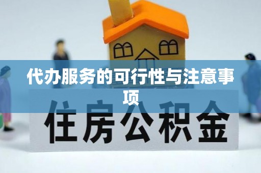 湾里代办服务的可行性与注意事项