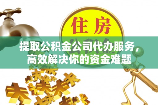 湾里提取公积金公司代办服务，高效解决你的资金难题
