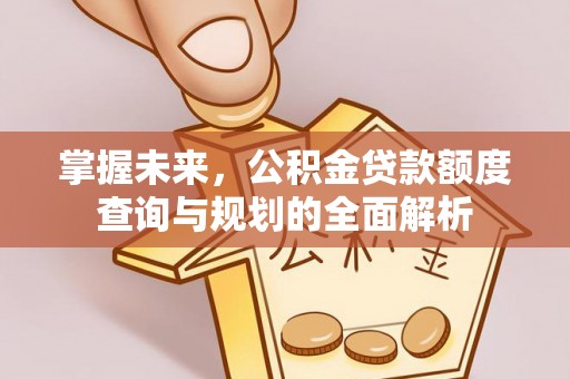 湾里掌握未来，公积金贷款额度查询与规划的全面解析