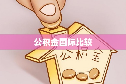 湾里公积金国际比较