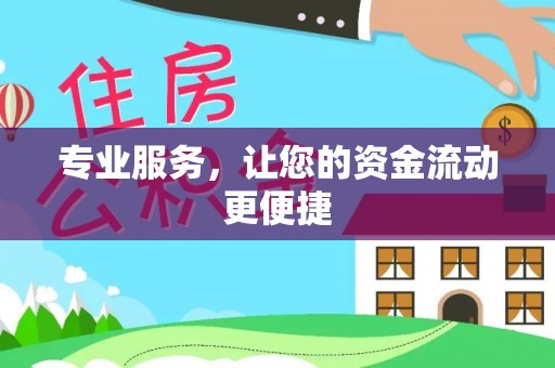 湾里专业服务，让您的资金流动更便捷