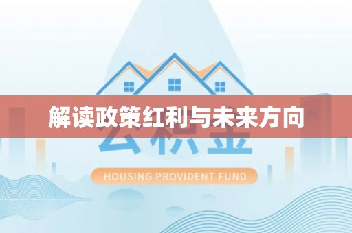 湾里解读政策红利与未来方向