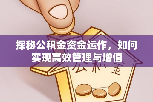 湾里探秘公积金资金运作，如何实现高效管理与增值