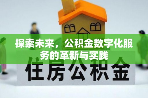 湾里探索未来，公积金数字化服务的革新与实践