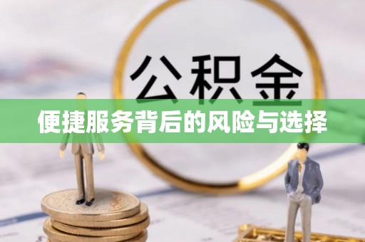湾里便捷服务背后的风险与选择