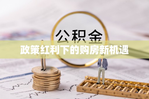 湾里政策红利下的购房新机遇